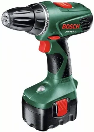 Аккумуляторная дрель BOSCH PSR 14,4-2 1 аккумулятор (0.603.951.G20) купить в Уфе