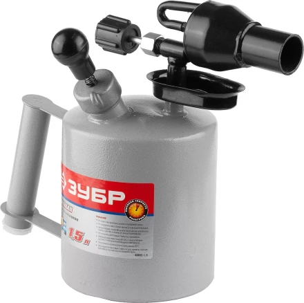 ЗУБР. Лампа паяльная ВУЛКАН ВК-10, стальная, 1,0 л 40652-1.0 купить в Уфе