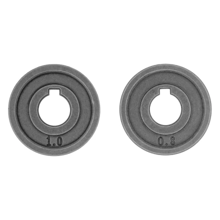 Подающий ролик, V профиль под стальную проволоку 0,8-1мм, 2 шт Denzel 93650 купить в Уфе