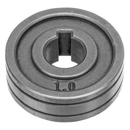 Подающий ролик, V профиль под стальную проволоку 0,8-1мм, 2 шт Denzel 93650 купить в Уфе