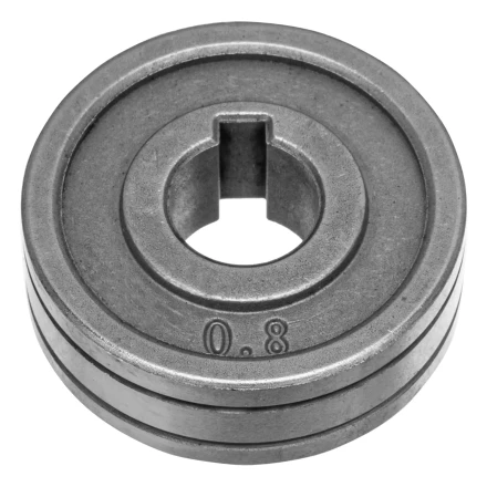 Подающий ролик, V профиль под стальную проволоку 0,8-1мм, 2 шт Denzel 93650 купить в Уфе