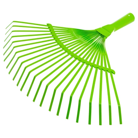 Грабли веерные стальные Palisad, 425 мм, 22 плоских зуба, эмалированные, без черенка, 617705 купить в Уфе