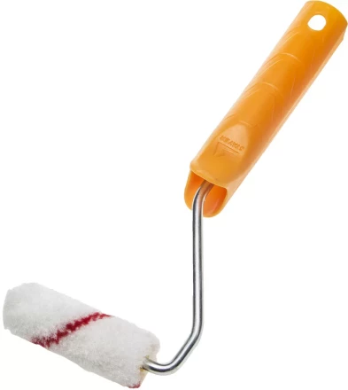 Мини-валик NYLON ПОЛИАМИД малярный в сборе, ворс 8мм, бюгель 6мм, 15х70мм, STAYER Master 03-0506-07_z01 купить в Уфе