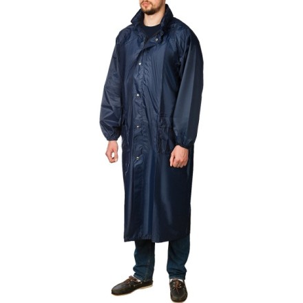 Плащ-дождевик STAYER 11612-52, нейлоновый на молнии, синий цвет, размер 52-54 11612-52 купить в Уфе
