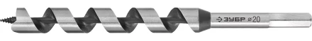 ЗУБР. Сверло по дереву, спираль Левиса, HEX хвостовик, 20х235мм 2948-235-20 купить в Уфе