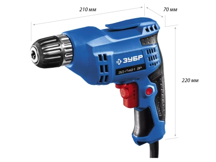 Дрель реверсивная ЗД-П421 ЭР серия ПРОФЕССИОНАЛ купить в Уфе