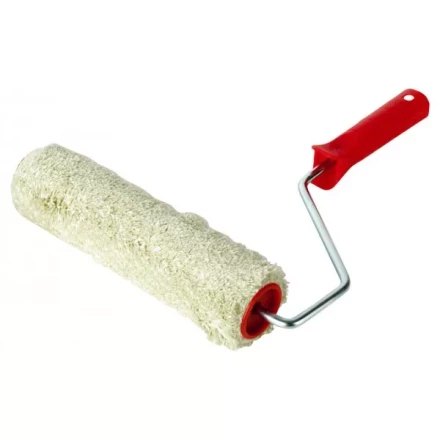 Валик ЗУБР &quot;ЭКСПЕРТ&quot; УНИВЕРСАЛ СИНТЕКС малярный в сборе, полиакрил, бюгель 8мм, 48х250мм 03501-25_z01 купить в Уфе