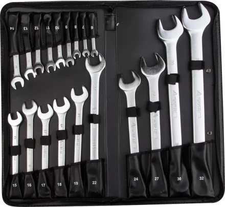 Набор STAYER "PROFESSIONAL": Ключи комбинированные, 6-32мм, 19шт 2-271259-H19 купить в Уфе