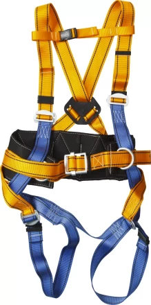 Страховочная и удерживающая привязь СИБИН СП-03, прошитый высокий кушак 11560 купить в Уфе