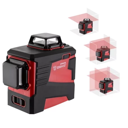 Уровень лазерный DKLL12PR3 DEKO, 065-0164, со штативом купить в Уфе