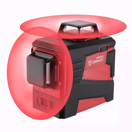 Уровень лазерный DKLL12PR3 DEKO, 065-0164, со штативом купить в Уфе