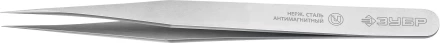 ЗУБР 140 мм, прямой, антимагнитный пинцет, Профессионал (222112) купить в Уфе