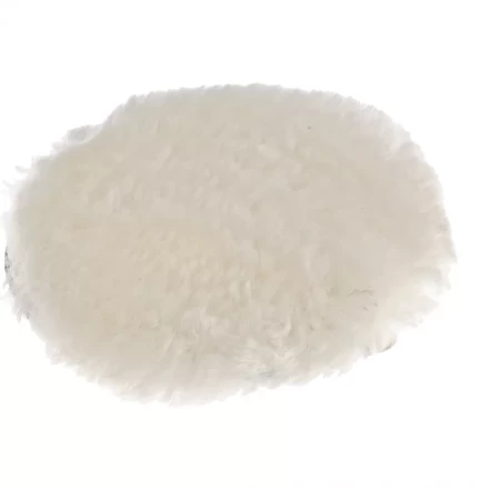 Насадка полировальная &quot;под липучку&quot; 150 мм натуральная шерсть MATRIX 75953 купить в Уфе