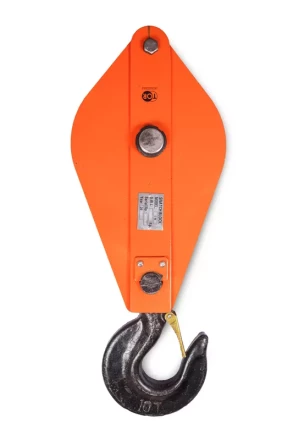 Блок монтажный однорольный с  крюком TOR HQG(L) K1-10,0 т с откидной щекой (G) 115101 купить в Уфе