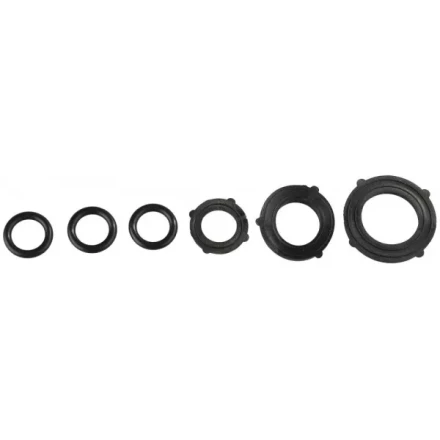 Набор резиновых прокладок GRINDA из ударопрочной пластмассы: Для переходников 3 шт, для адаптеров 3 шт(1/2&quot;,3/4&quot;,1&quot;) 8-426387_z01 купить в Уфе