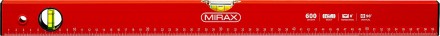 Уровень коробчатый MIRAX, 2 ампулы, крашеный, 600мм 34602-060_z02 купить в Уфе