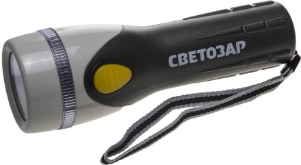 Фонарь СВЕТОЗАР &quot;UPITER&quot; ручной с пластмассовым корпусом и ремешком, ксеноновая лампа, 2xD SV-56375 купить в Уфе