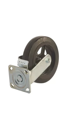 Колесо большегрузное поворотное SCdb 80 200 мм обрезиненное с тормозом (N) 1024162 купить в Уфе