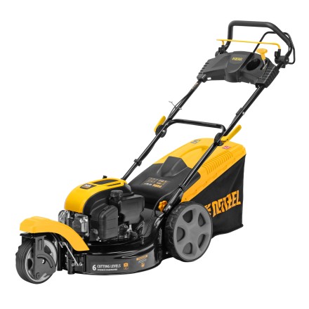 Бензиновая газонокосилка Denzel GLT-460SP-T, Trike 149 см3, 46 см, привод, панель, 60л (58810) купить в Уфе