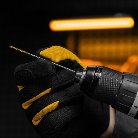 Сверло спиральное по металлу 2,5 х 95 мм Р6М5, Golden Tip, удлиненное, 2шт. Denzel 718246 купить в Уфе