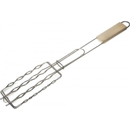 Решетка-гриль GRINDA &quot;BARBECUE&quot; для сосисок, нержавеющая сталь, 170х85мм 424730 купить в Уфе