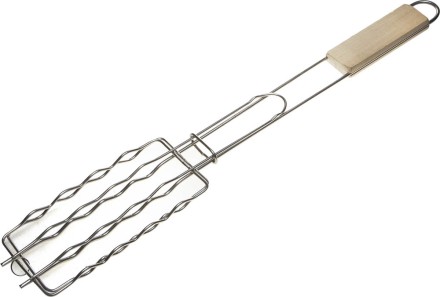 Решетка-гриль GRINDA &quot;BARBECUE&quot; для сосисок, нержавеющая сталь, 170х85мм 424730 купить в Уфе