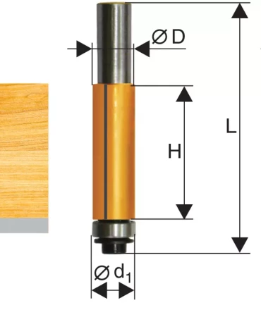 Фреза кромочная прямая ф127х13мм хв 8мм 10522 купить в Уфе