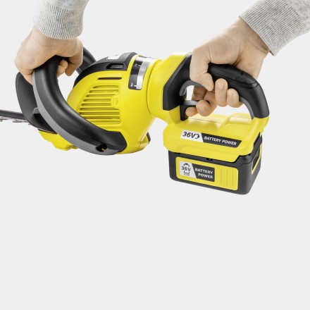 Аккумуляторный кусторез KARCHER HGE 36-60 купить в Уфе