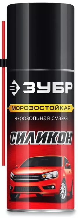 ЗУБР 210 мл, Силиконовая аэрозольная смазка, ПРОФЕССИОНАЛ (41443) купить в Уфе