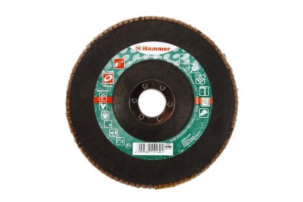 Круг Лепестковый Торцевой (КЛТ) HAMMER КЛТ 1 Ф150х22 Р60 213-011 купить в Уфе