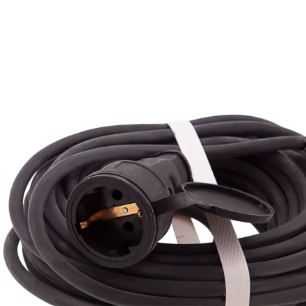 Удлинитель силовой 10 м, 16 А, тип УХз16, КГ 3 x 1.5 мм, 1 розетка, Россия Сибртех 95890 купить в Уфе