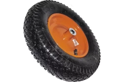 Колесо пневматическое Вихрь КТ-380-16 (380 мм, d 16мм) для тачек 90-1, 110-1 73/7/4/9