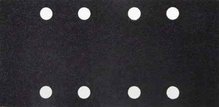 Лист шлиф. универсал. URAGAN &quot;Оптимален для мягких пород дерева&quot; 8 отверстий по линии, для ПШМ, P100, 80х166мм, 50шт 907-21101-100-50 купить в Уфе