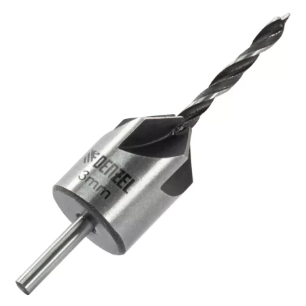 Набор сверл зенкеров по дереву Denzel 704272, 3-10 мм, набор 7 шт купить в Уфе