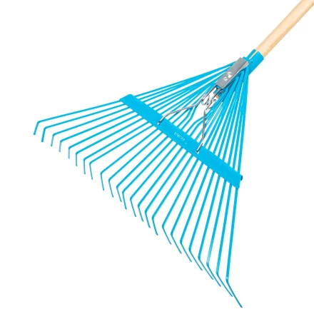 Грабли веерные стальные Palisad, 540 х 1450 мм, 24 плоских зуба, лакированный черенок, Luxe 617905 купить в Уфе