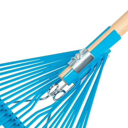 Грабли веерные стальные Palisad, 540 х 1450 мм, 24 плоских зуба, лакированный черенок, Luxe 617905 купить в Уфе