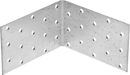 Крепежный угол ЗУБР &quot;МАСТЕР&quot; равносторонний, 60х100х100мм, 20шт 310205-060-100 купить в Уфе