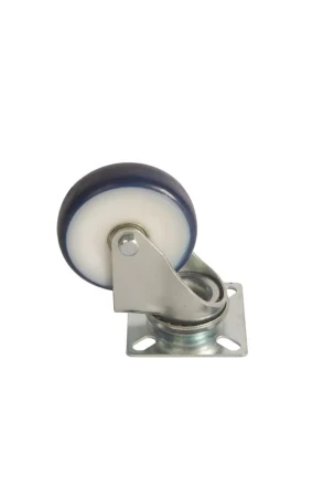 Колесо аппаратное поворотное SCv 92 75 мм (синяя резина) 1027148 купить в Уфе