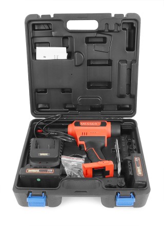 Аккумуляторный резьбовой заклепочник Messer M3000 с электронной системой настройки сжатия и счетчиком купить в Уфе