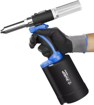 Заклепочник пневматический корпус из композит материал для заклепок из нерж стали 24-32-4-48-6-64мм 31287-64 серия Без серии купить в Уфе