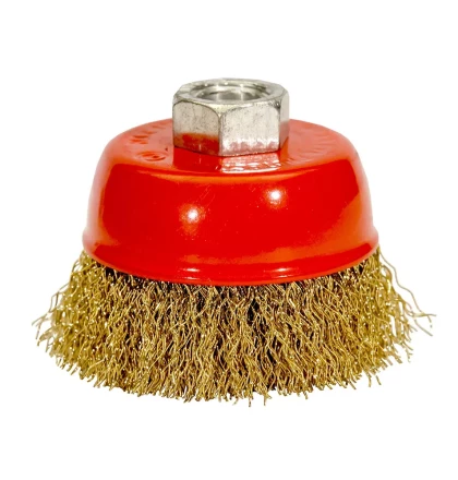 Щетка для УШМ М14/65 мм чашечная сталь прямая 511718 купить в Уфе