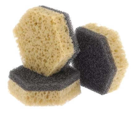 Губки для посуды TEFLON 90х80х30 мм 3 шт ТМ Elfe 92356 купить в Уфе