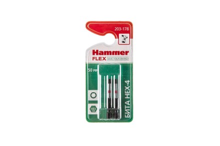 Бита HAMMER HEX4 50мм купить в Уфе