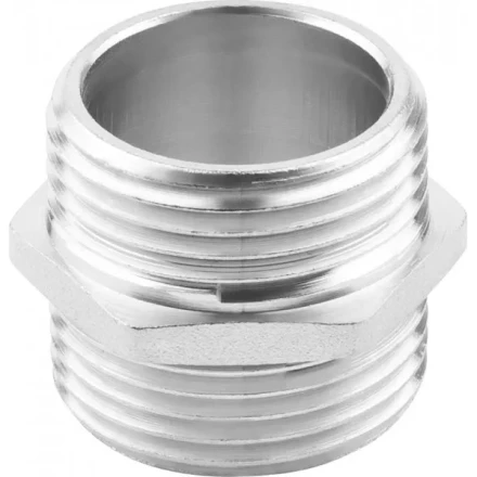 Бочонок ЗУБР &quot;ЭКСПЕРТ&quot;, никелированная латунь, 1/2&quot; 51232-1/2 купить в Уфе