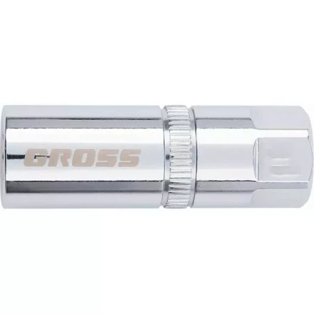 Головка торцевая свечная, магнитная,12-гранная, 21 мм, под квадрат 1/2" GROSS 13189 купить в Уфе