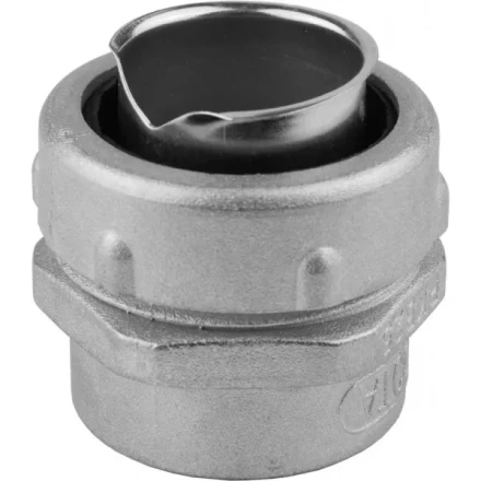 Резьбовой крепежный элемент СВЕТОЗАР металлич, с внутренней резьбой, для металлорукава диаметром 25мм, IP54 60201-25 купить в Уфе