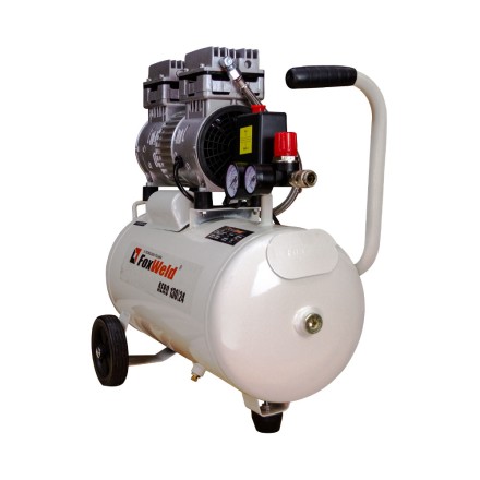 Компрессор безмасляный коаксиальный AERO 130/24 oil-free FoxWeld купить в Уфе