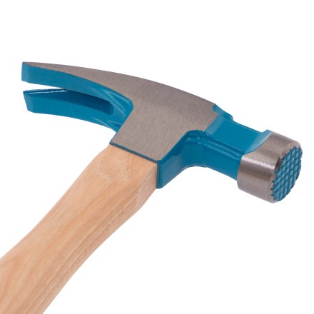 Молоток-гвоздодер GROSS 10413, 380 г, угол 75, магнит, обрезиненная рукоятка American Hickory купить в Уфе