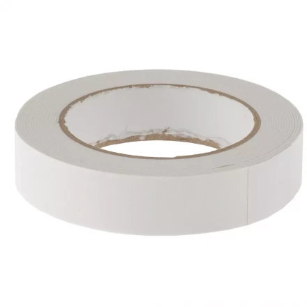 Лента клейкая на вспененной основе двусторонняя белая 25 мм х 5 метров MATRIX 89081 купить в Уфе
