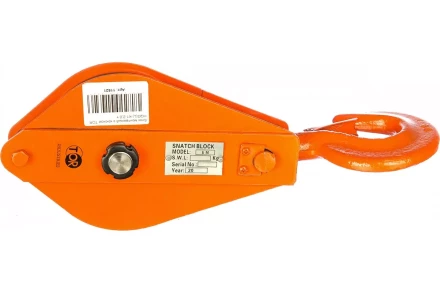 Блок монтажный однорольный с  крюком TOR HQG(L) K1-2,0 т с откидной щекой (G) 11521 купить в Уфе